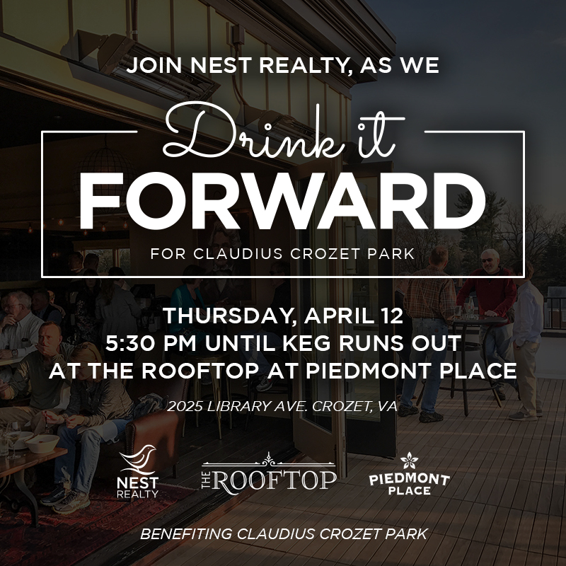 Drink it Forward For Crozet Park RealCrozetVA