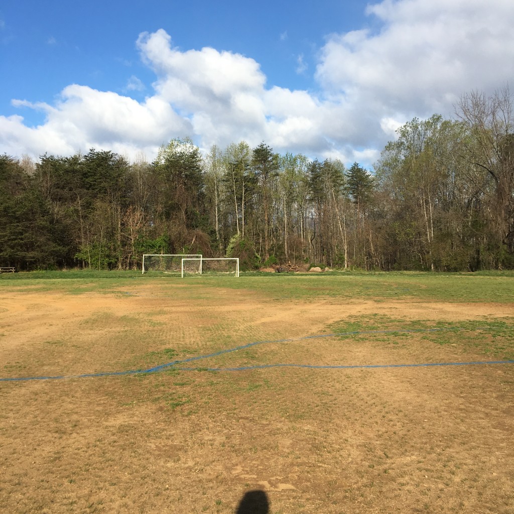 Henley Middle School soccer field
