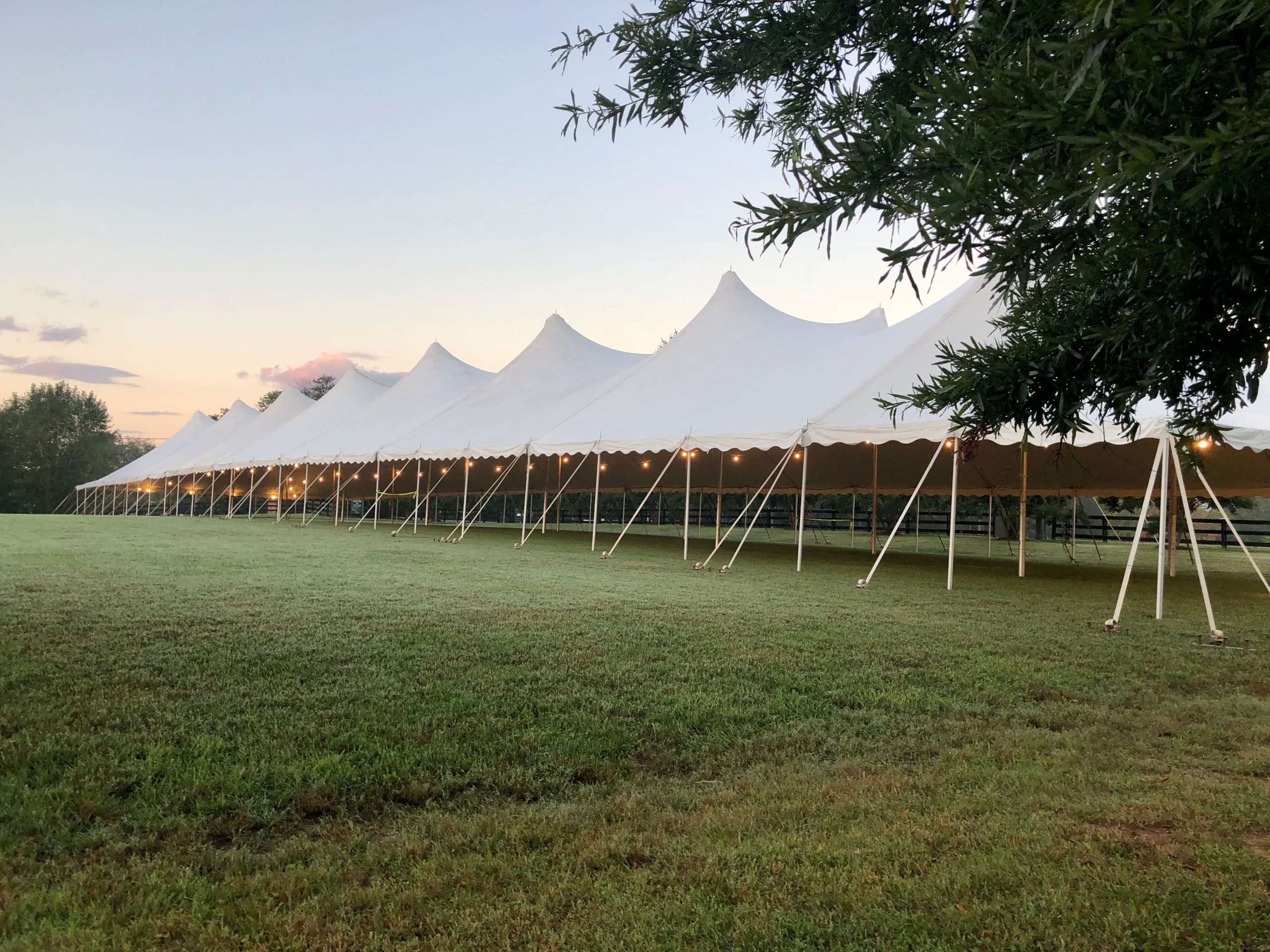 Tent at Crozet Arts and Crafts Festival - 2018