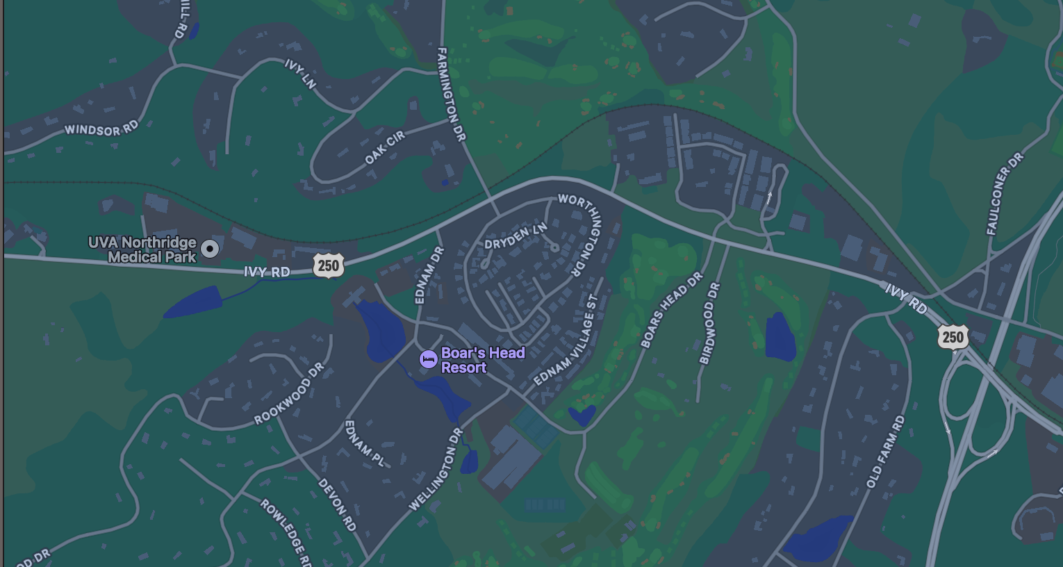 Changing Ivy Road / 250 Corridor Survey