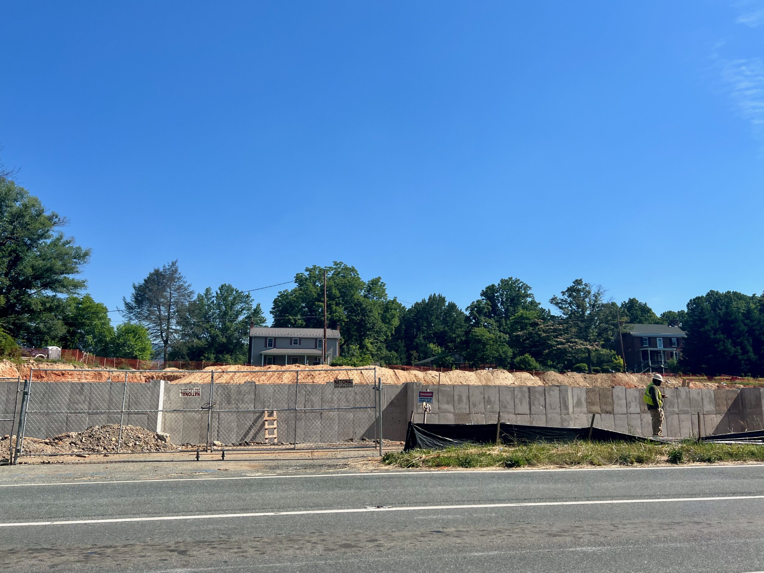 Road Widening at 240/250 (the one with the stoplight)