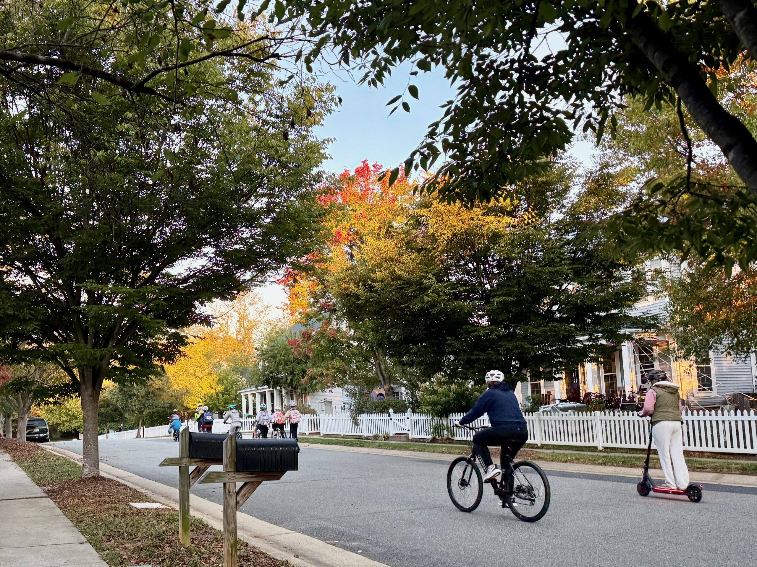 Crozet Bike to School Day – 2026 – A Glorious Morning